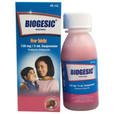 Biogesic 120 syr60ml(Bot)(orange,strawberry)