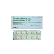 Diulactone 25mg (strip)
